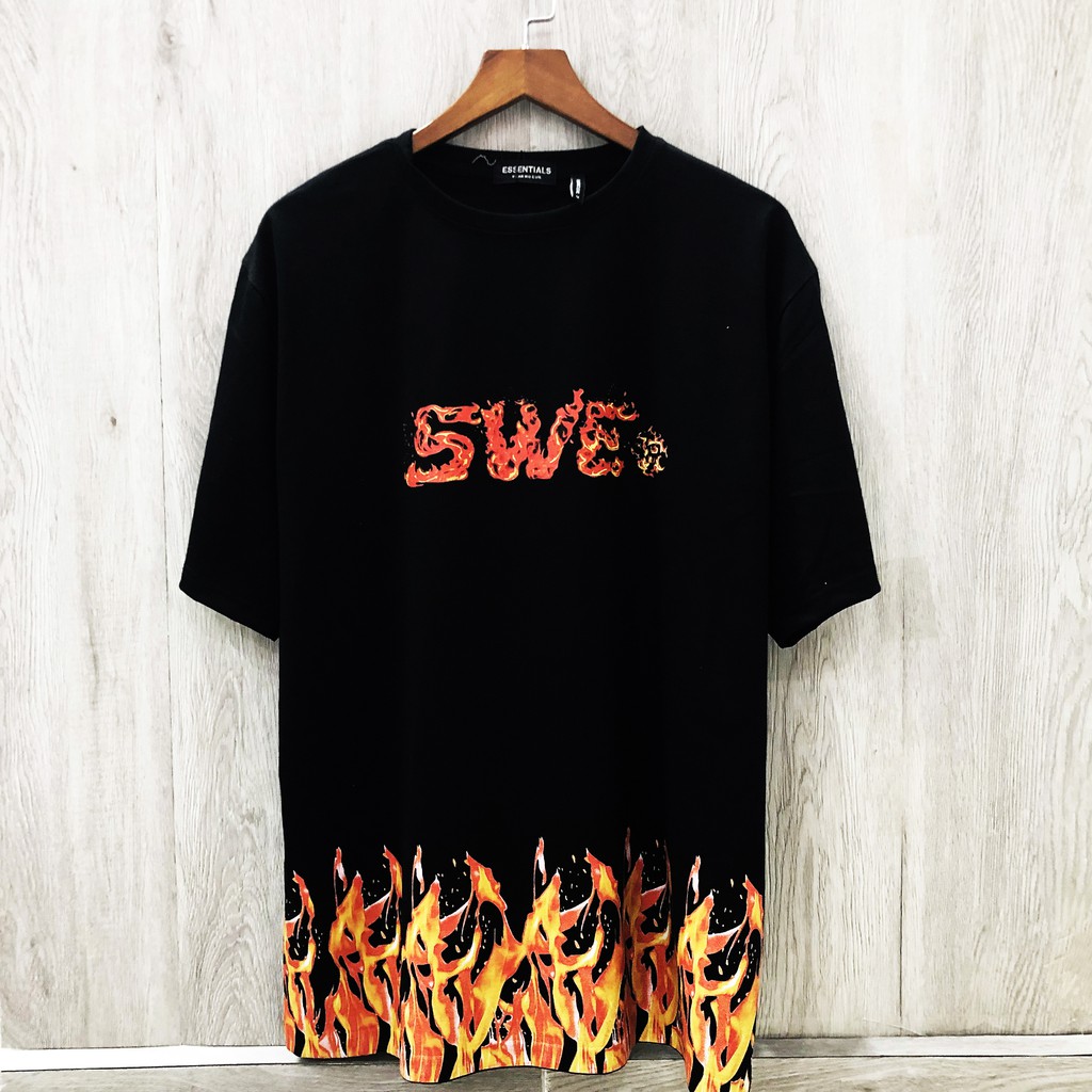 Áo thun tay lỡ SWE cao cấp, áo phông nam nữ T shirt unisex, Dricco official
