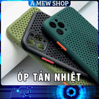 Ốp Lưng I.p.h.o.n.e Ốp Hỗ Trợ Tản Nhiệt Nhiều Lỗ 6/6plus/6s/6splus/7/7plus/8/8plus/x/xr/xs/11/12/pro/max/plus/promax