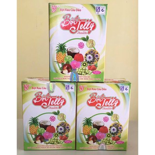Hộp 12 gói bột rau câu dẻo (jelly) Hoàng Yến Hải Phòng