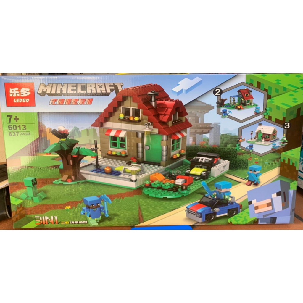 Lắp ráp xếp hình My world 6013 : Ngôi nhà trong rừng 3 in 1