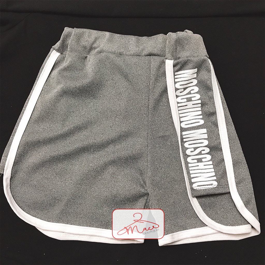 Quần đùi thun nữ ống vừa đồ ngủ nhà shorts co dãn thể thao - MACboutique