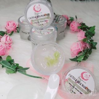Mặt nạ ngủ xương rồng sữa Moon Ship Handmade