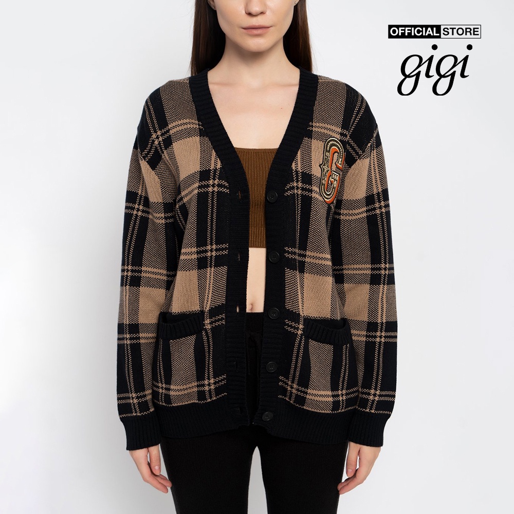 GIGI - Áo khoác cardigan phối nút cài thanh lịch G1302K212707-66