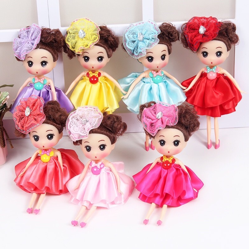 Búp bê chibi có móc khóa treo cặp xinh xắn loại móc xịn - mẫu 2