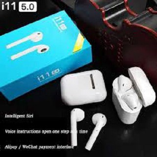 Tai Nghe Bluetooth I11 Tws Bluetooth 5.0 Stereo Super Bass. -smartfamily
