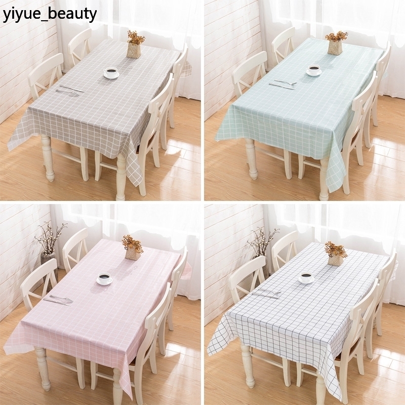 Khăn Trải Bàn Chất Liệu Pvc Chống Thấm Nước / Dầu