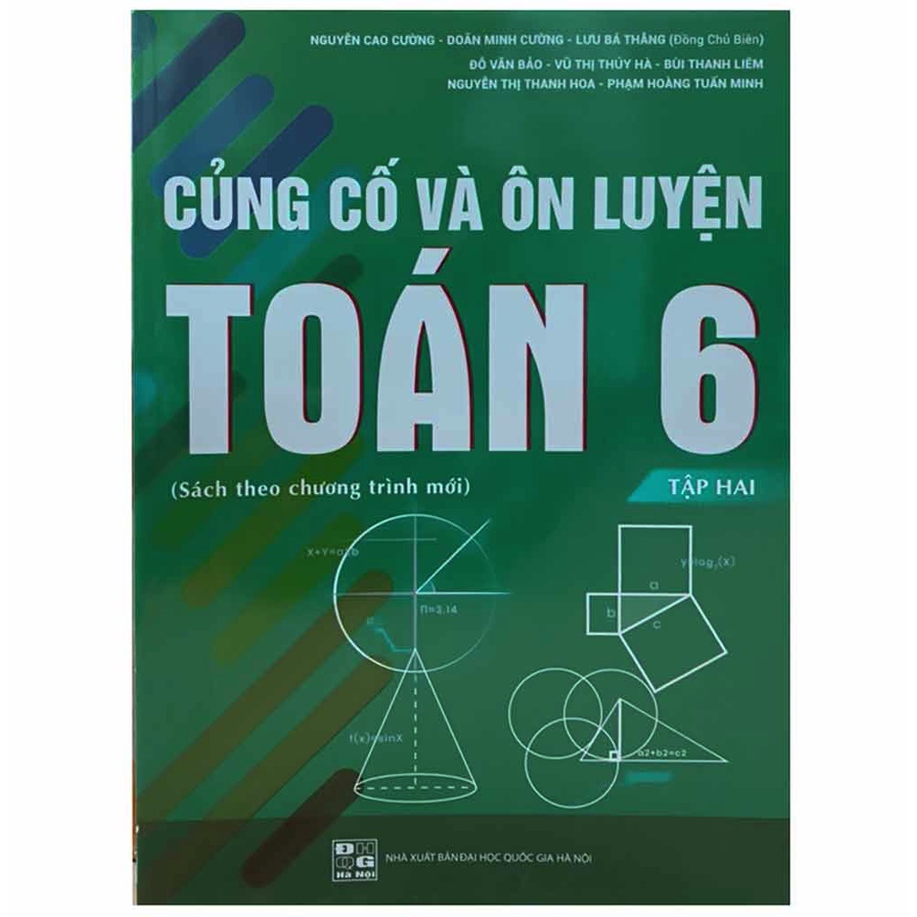 Sách - Củng cố và ôn luyện Toán 6 Tập 2 (Sách theo chương trình mới)