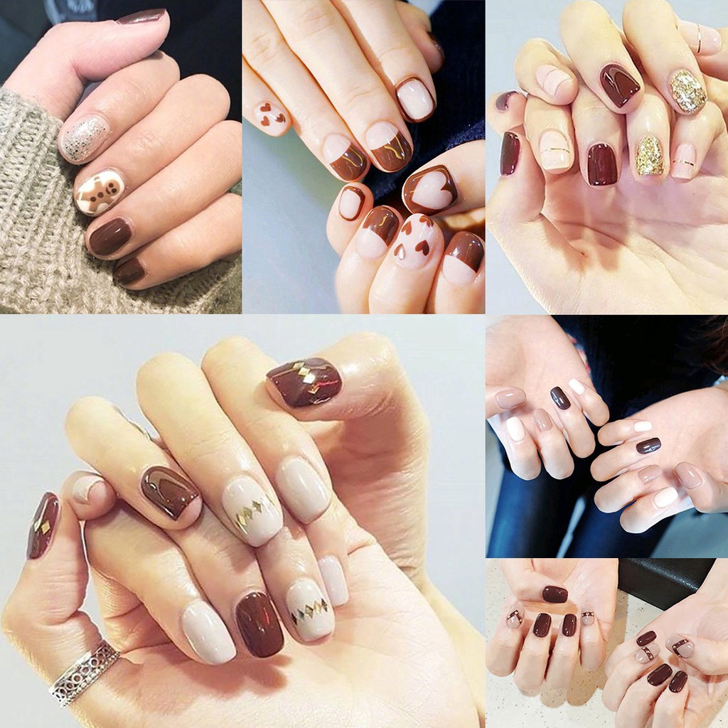 [Hàng mới về] Miếng dán 3D trang trí móng tay thủ công