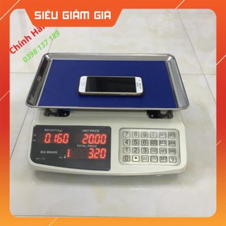 -Cân điện tử cân tính tiền 30kg tính tiền inox- chống nước