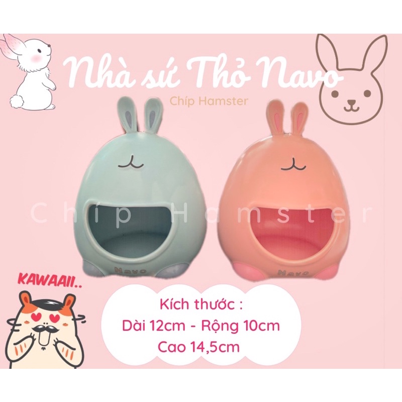 Nhà gốm sứ cao cấp Navo [Hamster] Nhiều Mẫu