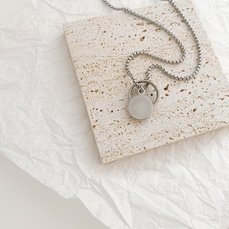 Vòng cổ thiết kế đơn giản phong cách hip hop cá tính