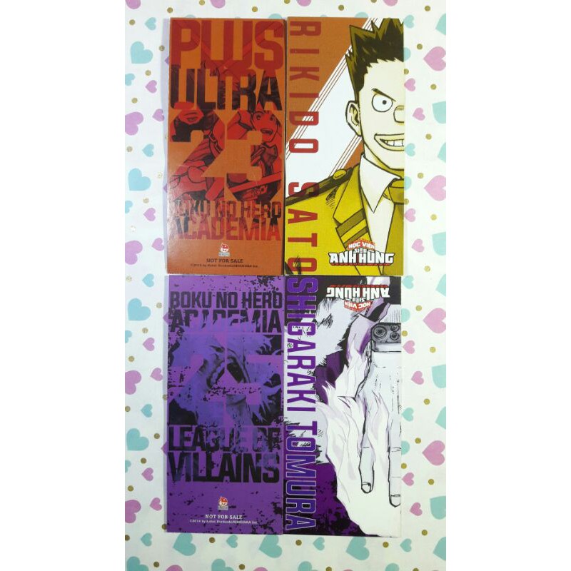 bookmark học viện siêu anh hùng 24