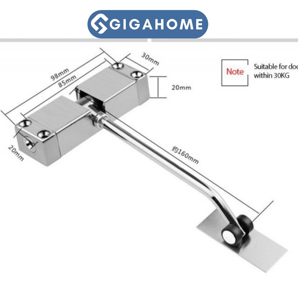 Bản Lề Hỗ Trợ Đóng Cửa Tự Động GIGAHOME Giảm Tiếng Ồn Cho Văn Phòng, Cửa Hàng 9793