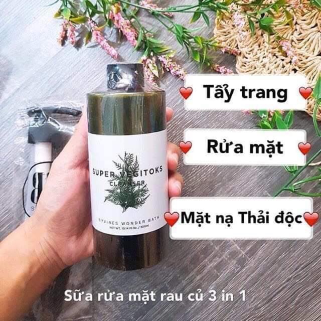 Sữa rửa mặt rau củ super vegitoks