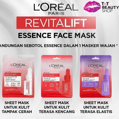 L'OREAL LOREAL (Hàng Mới Về) 1 Mặt Nạ Tinh Chất Tái Tạo Da L 'Oreal Paris