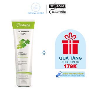 Sữa rửa mặt tẩy tế bào chết tinh chất nho xanh Callibelle Gommage Éclat 150ml