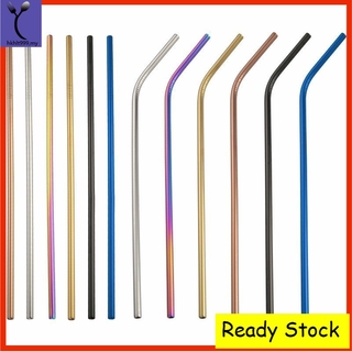 Ống Hút Bằng Thép Không Gỉ Kèm Cọ Vệ Sinh Ống Hút