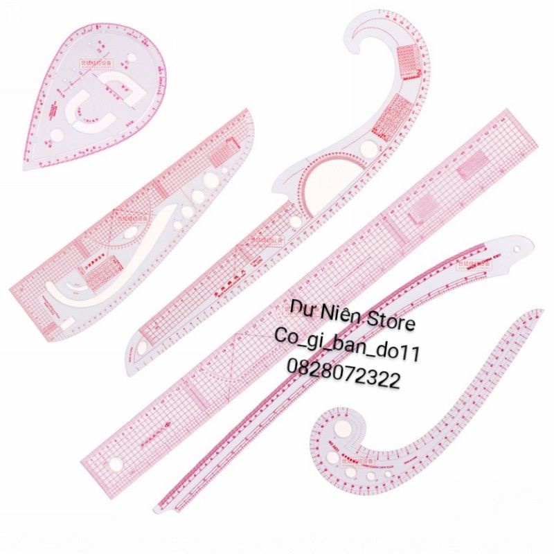 Thước Nhựa Dẻo Hỗ Trợ May Mặc