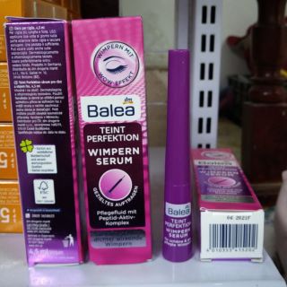 Serum dưỡng làm dầy, dài và kích thích mọc lông mi balea - đức