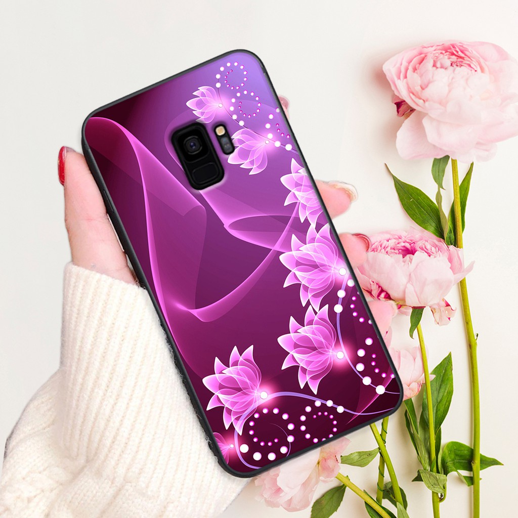 Ốp lưng điện thoại Samsung Galaxy S9 - S9 PLUS in hình hoa siêu đẹp- Doremistorevn