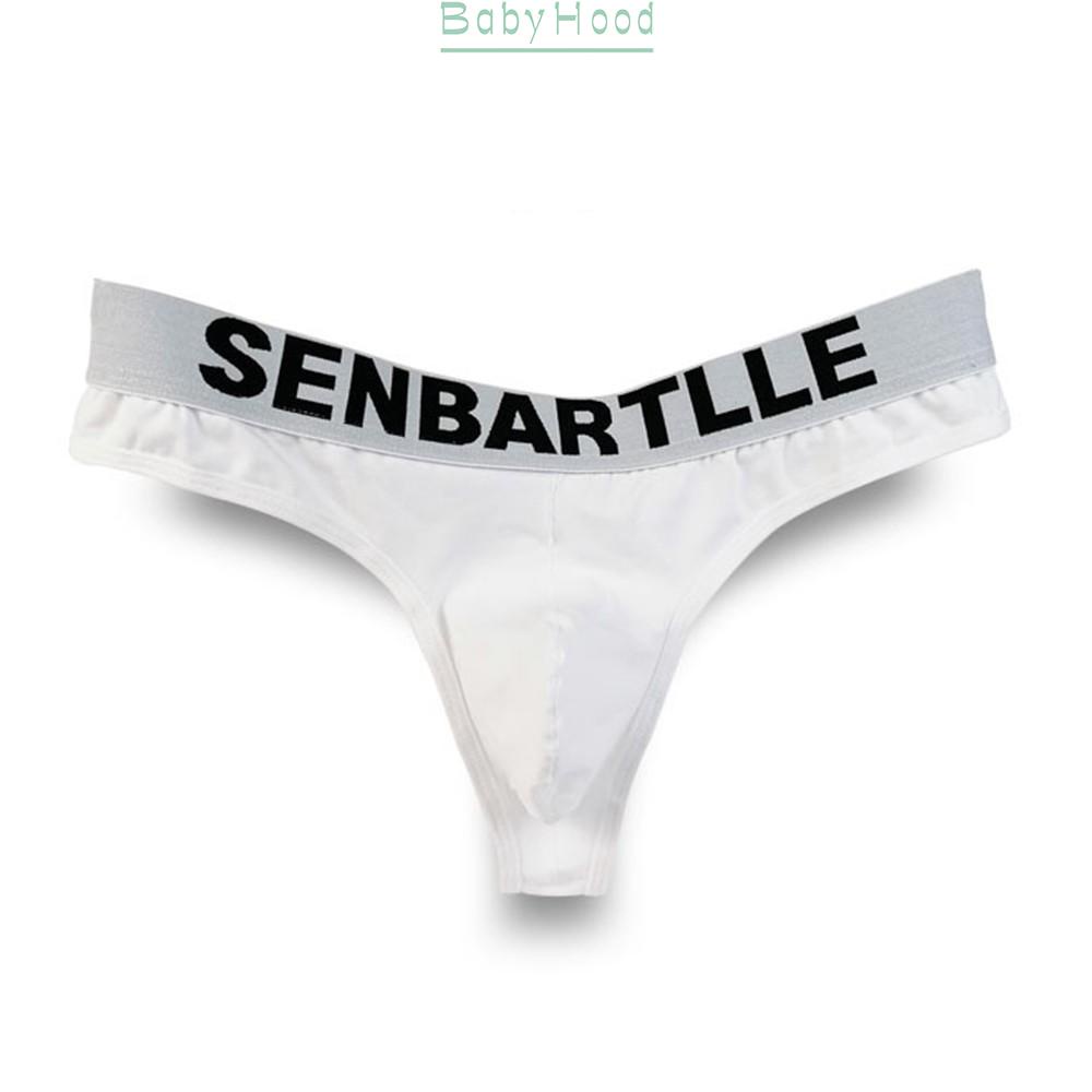 Quần lót BBHOOD eo thấp có túi lồi thoáng khí bằng cotton cho nam