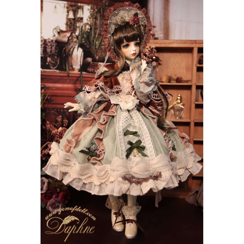 Búp bê bjd 1/4 spot gem noble doll 1/4 bjd daphne doll story chính hãng 1/4 d doll