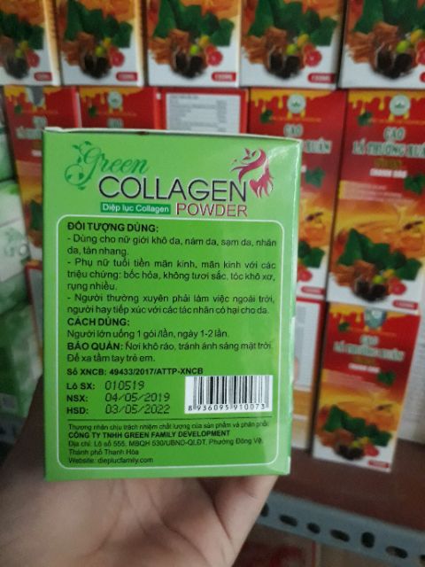 Diệp Lục Collagen