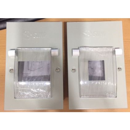 Tủ điện vỏ kim loại chứa 2,3,4 Module - lắp chìm Sino- Hàng chính hãng