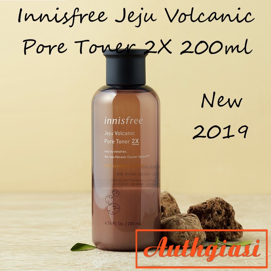 Nước hoa hồng Innisfree Green Tea Balancing / Jeju Volcanic 2X / Cherry Blossom / Bija Trouble / Whitening Pore 200ml