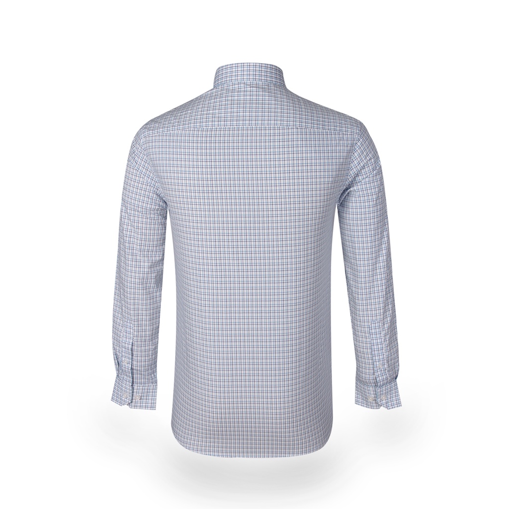 Áo sơ mi nam Khatoco tay dài kẻ caro A1MD388T1-THCR017-2009-D | BigBuy360 - bigbuy360.vn