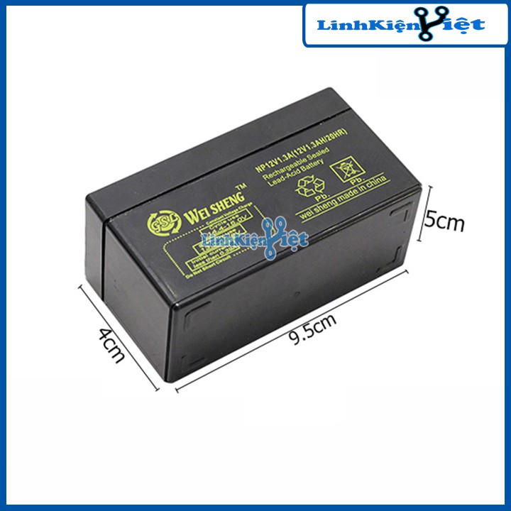 Ác Quy Khô Wei Sheng 12V