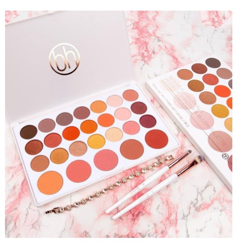 Bảng Phấn Mắt 26 màu Nouveau Neutrals - 26 Color Shadow & Blush Palette BH COSMETICS