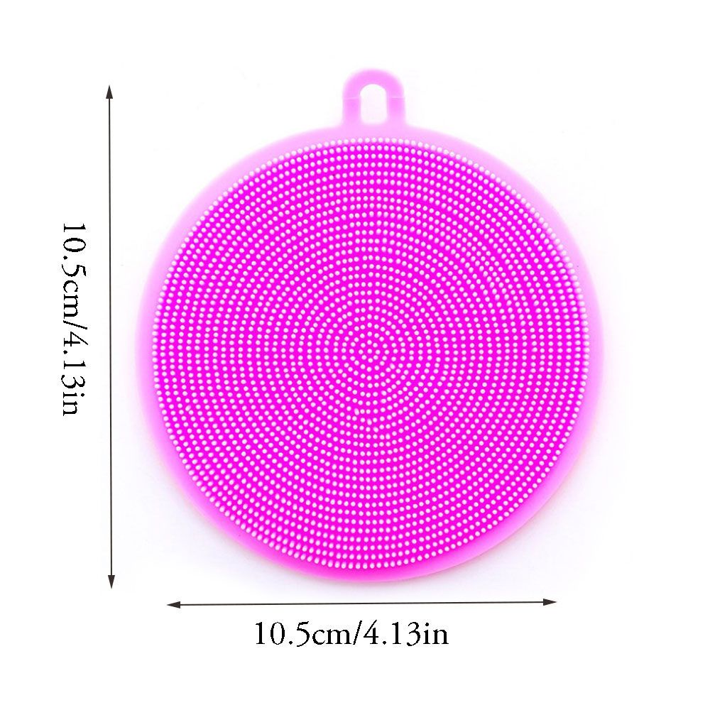 Miếng Silicone Rửa Chén / Bát Đa Năng Nhiều Màu
