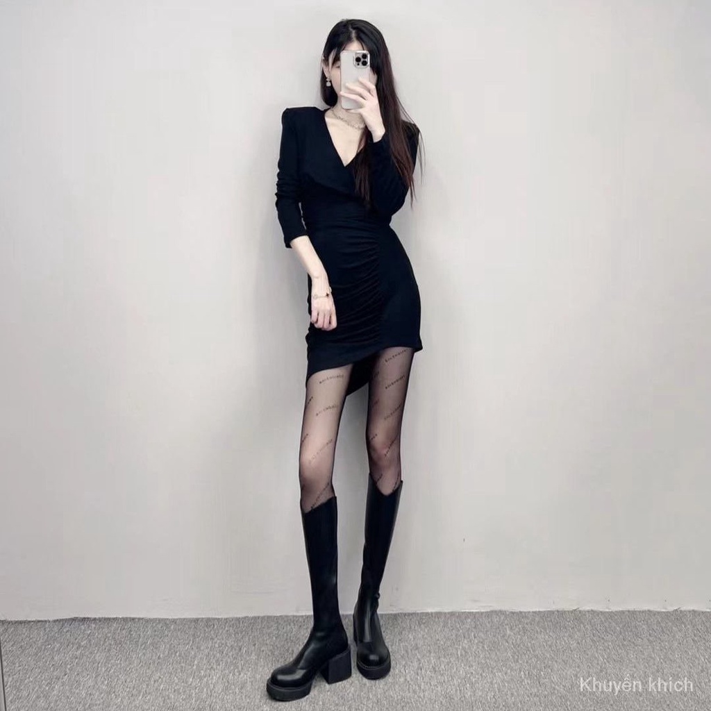 Giày bốt da mềm dáng ôm dài tới gối thời trang mùa thu dành cho bé 2021