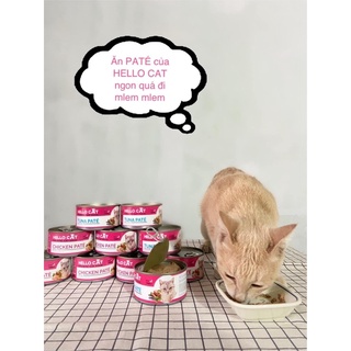 Pate Lon Cho Mèo Hello Cat 190g