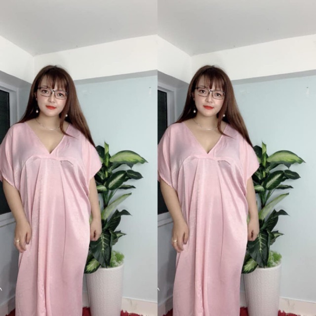Đầm phi lụa cỗ tim kèm hình thiệt