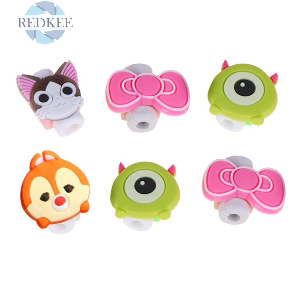 Phụ kiện bảo vệ dây cáp kiểu hoạt hình xinh xắn tiện dụng