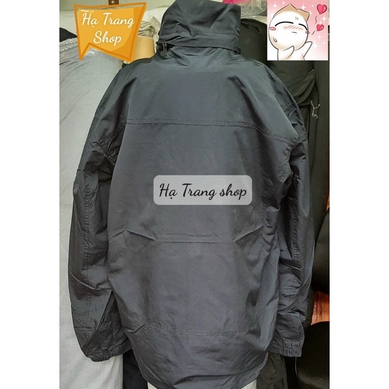 Áo gió nam, áo khoác gió tráng nam VNXK chống thấm dày dặn đẹp