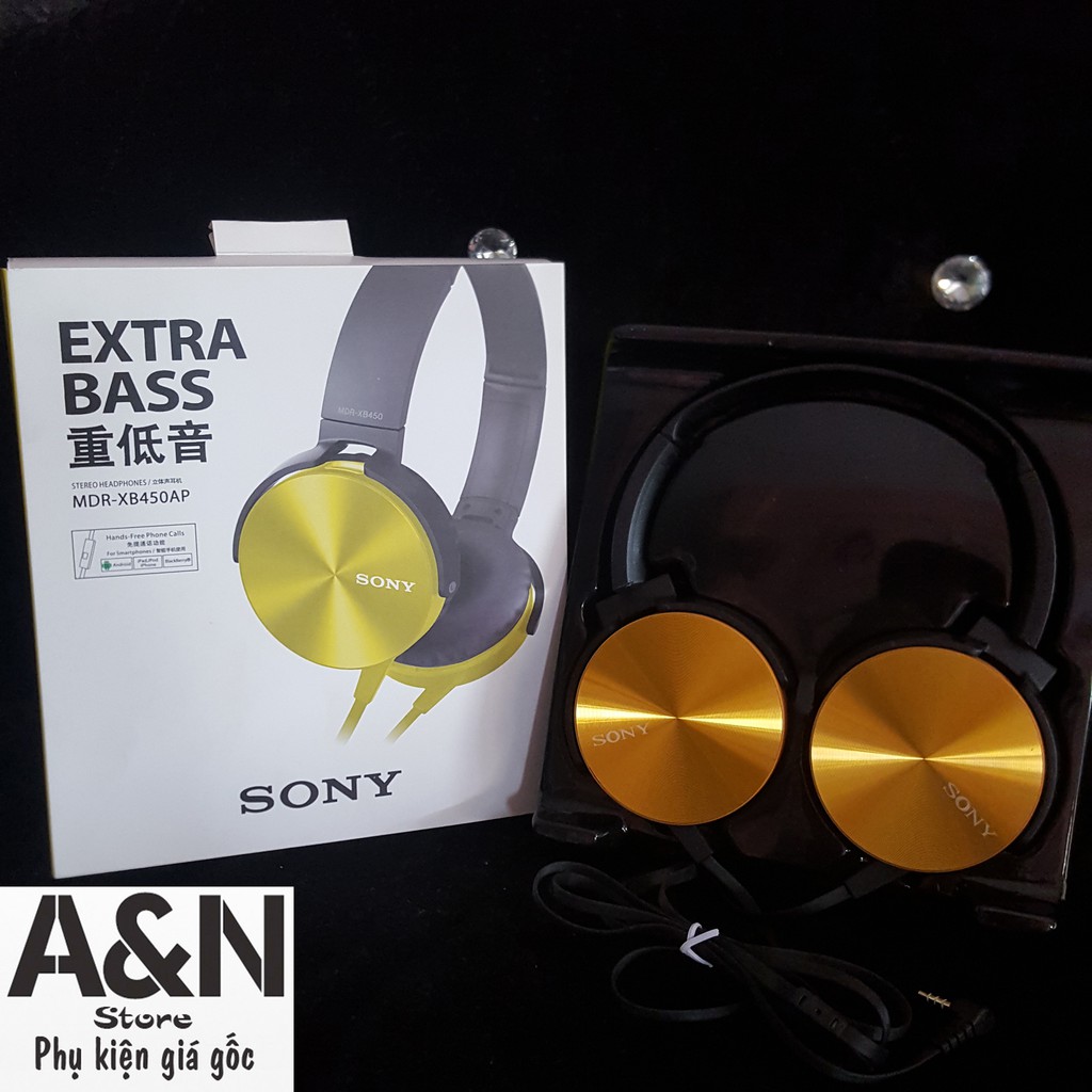 TAI NGHE SONY EXTRA BASS MDR XB450AP FULL BOX (NHIỀU MÀU)