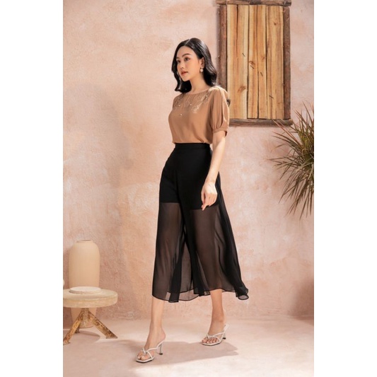 Quần sooc phối voan hãng NEM size 2