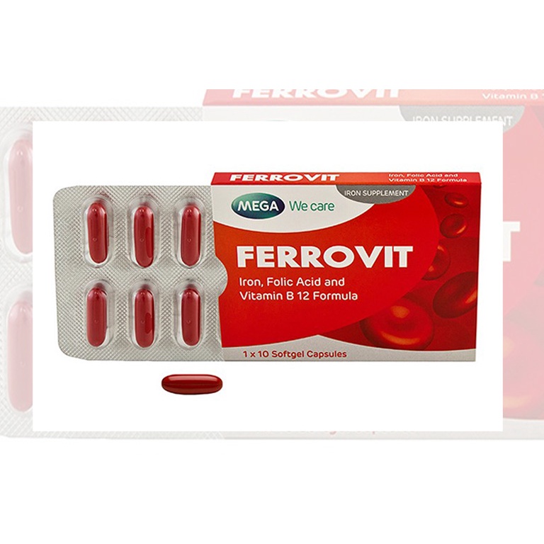 Ferrovit - Viên uống bổ máu, bổ sung sắt cho phụ nữ có thai và trẻ em