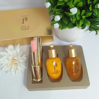 Set son dưỡng không màu whoo