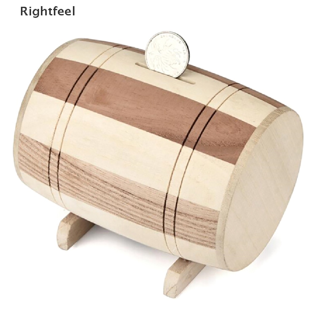 1 Hộp Đựng Tiền Tiết Kiệm Bằng Gỗ