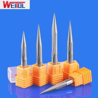Weitol - Mũi dao khắc 3D CNC 2 lưỡi,5A, 6x20degx0.5xL70