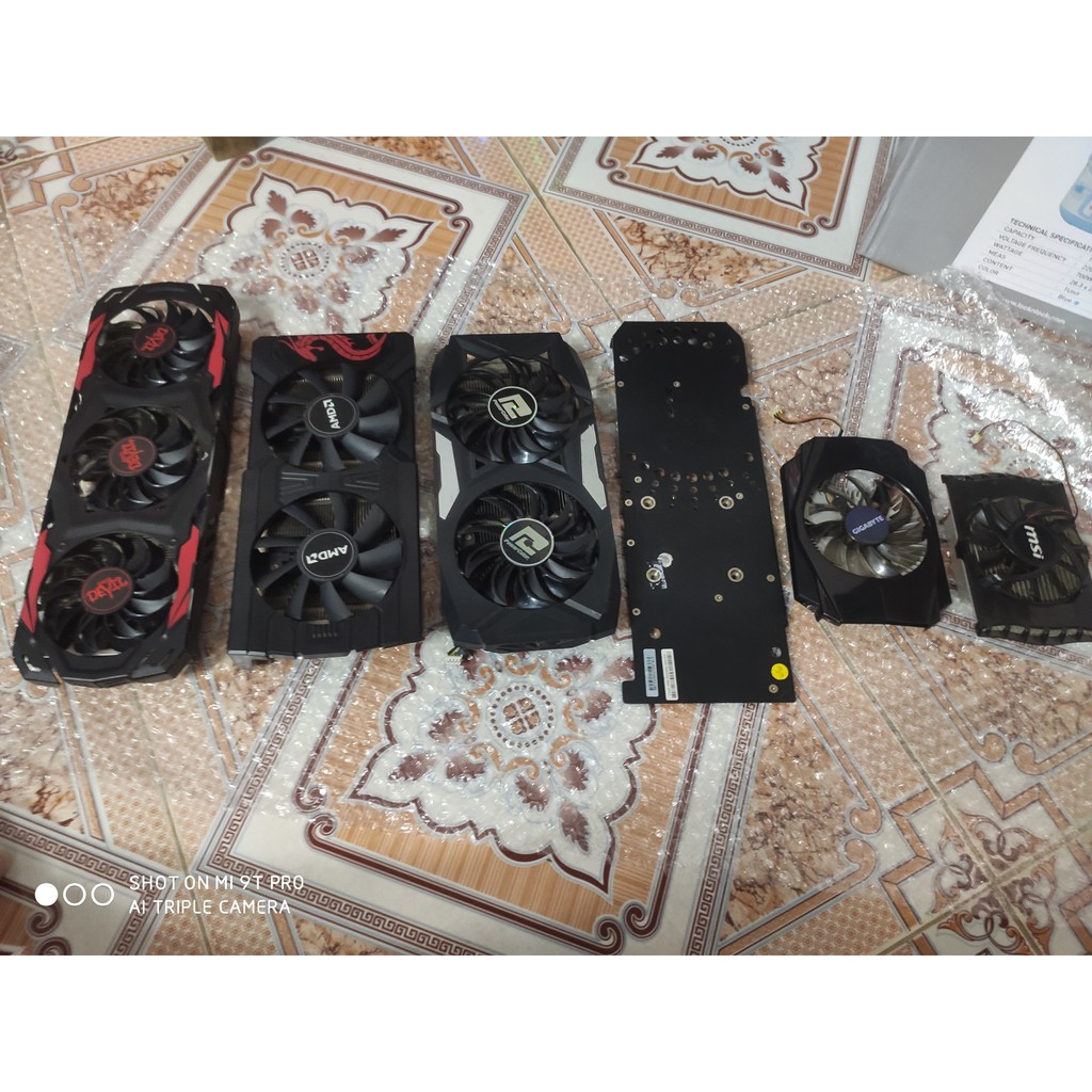 Quạt kèm fan ốp tan nhiệt rx 470,rx 480,rx 570,rx 580, fan gt 630 | BigBuy360 - bigbuy360.vn