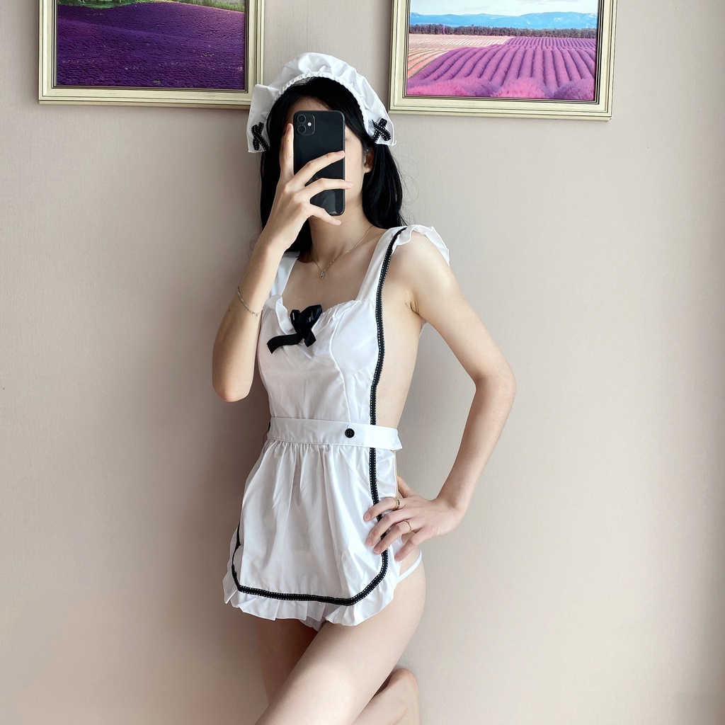Set đồ ngủ Yếm Cosplay Cô Y tá Nhà Kho TuTu L124 | BigBuy360 - bigbuy360.vn