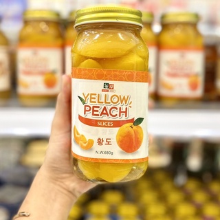 Đào ngâm Hàn Quốc Yellow Peach thumbnail