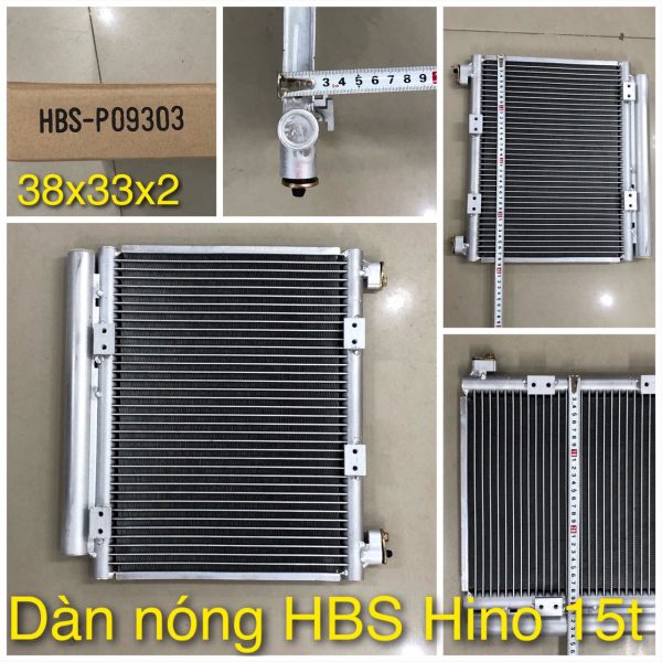DÀN NÓNG XE TẢI CÁC DÒNG XE (CamC / Olin / KIA / JAC / Shacman / Hino )