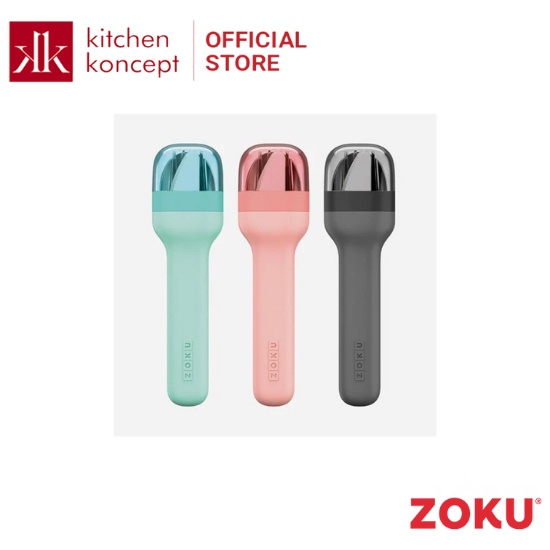 Zoku - Bộ Muỗng Nĩa Bỏ Túi - 3 Món