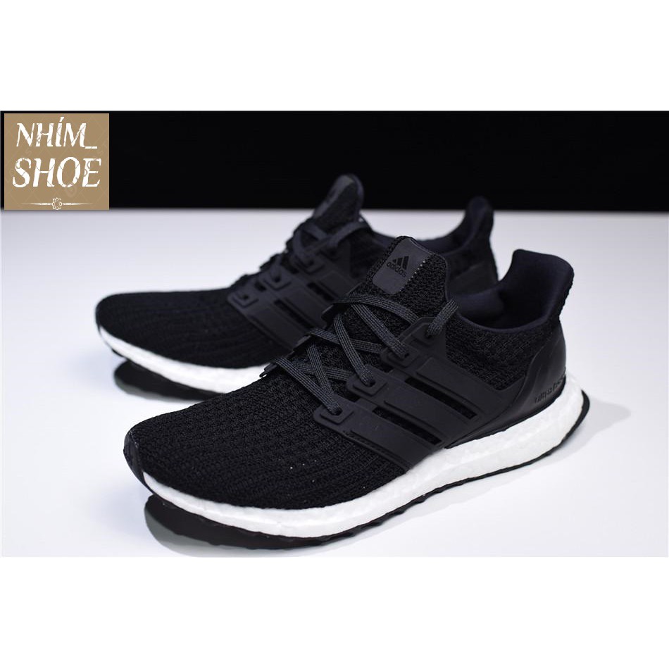 (FULL BOX) Giày Thể Thao ULTRA Boost 4.0 Black ĐEN